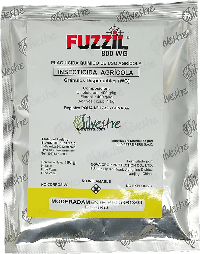 FUZZIL 800 WG X 100 GR (Dinotefuran+Fipronil)