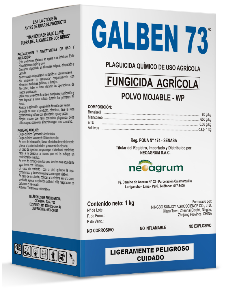 GALBEN 73 PM X 1 KG (Benalaxil+Mancozeb)