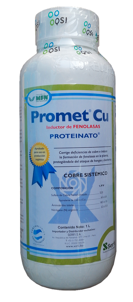 PROMET CU X 1 LT (Proteinato de Cobre)