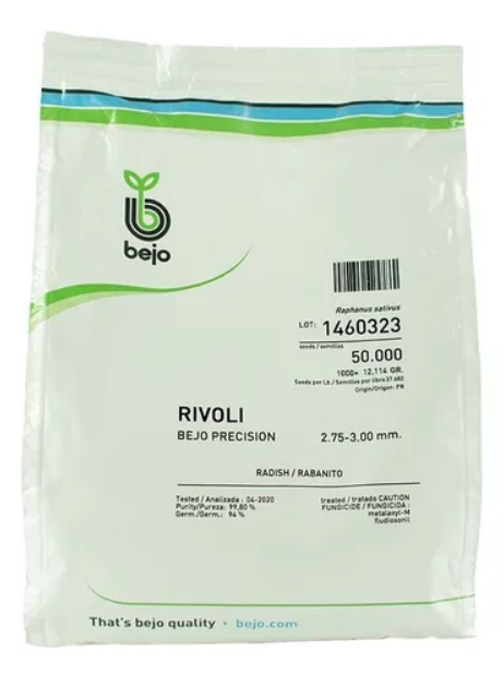 RABANITO BEJO X 50 MX RIVOLI 2.50-2.75