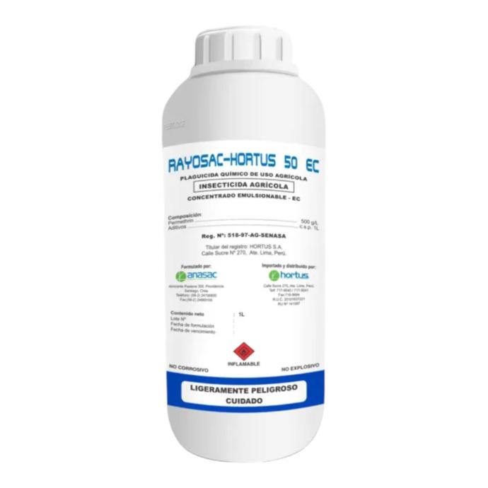 RAYOSAC 50 EC X 500 ML (Permetrina)