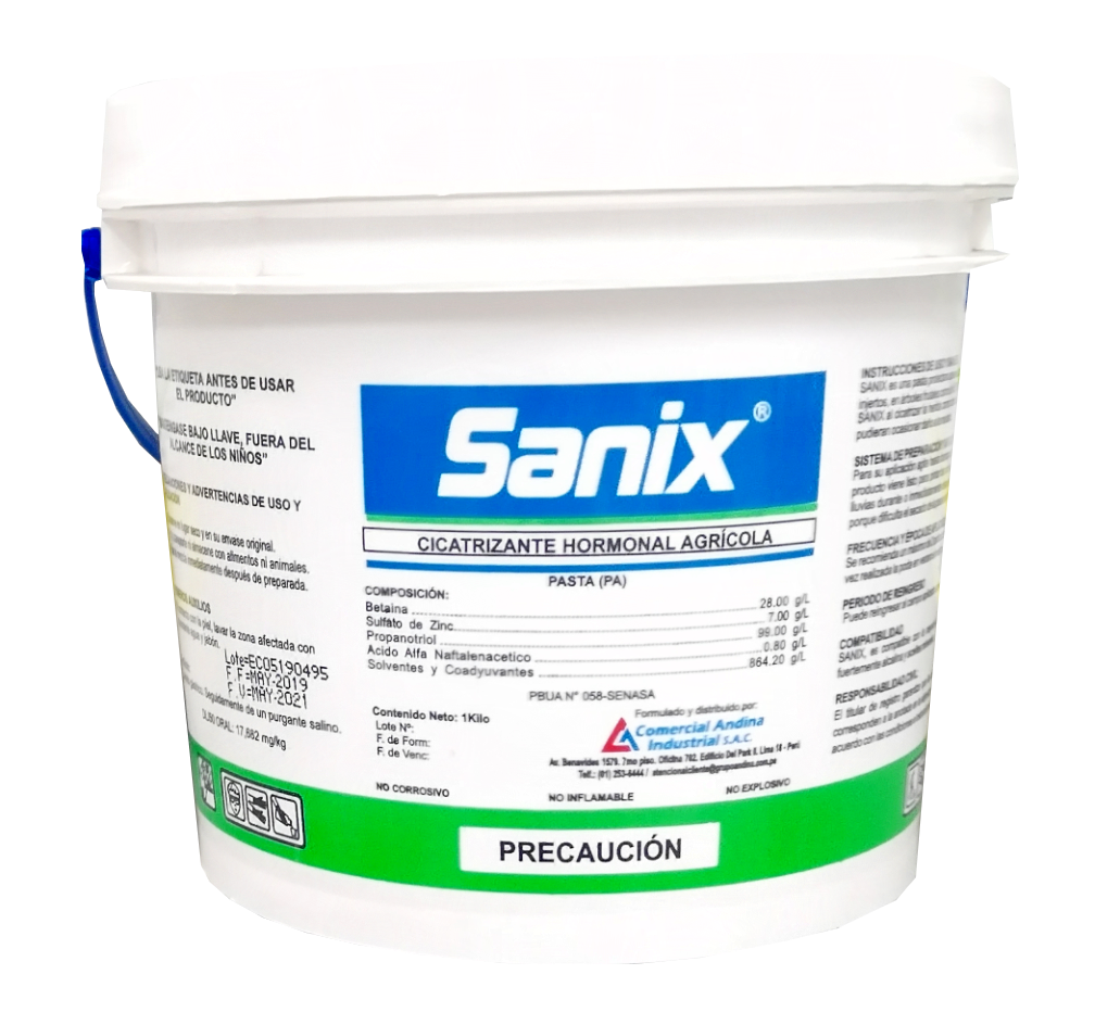 SANIX FCO. X 1 KG (Fitocicatrizante)
