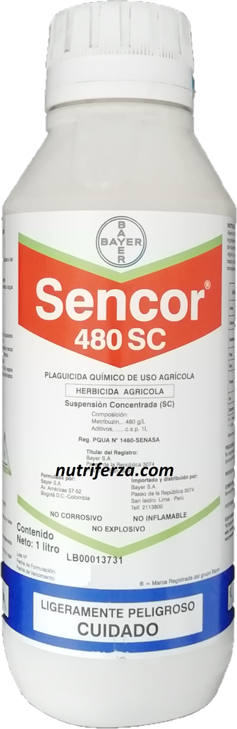 SENCOR 480 SC X 1 LT (Metribuzina)
