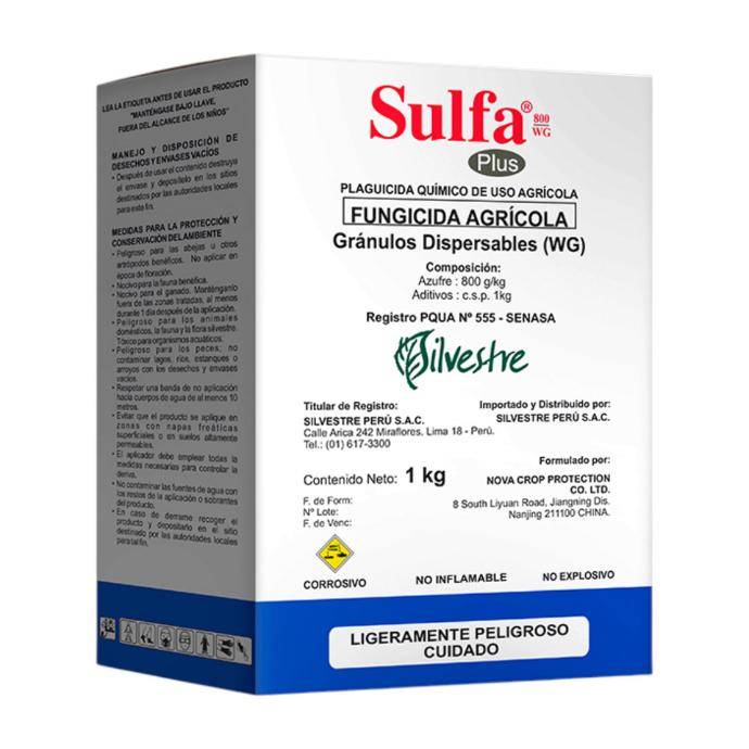 SULFA PLUS 800 WG CAJ. X 1 KG (Azufre)