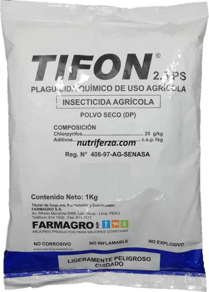TIFON POLVO SECO 2.5 PS X 1 KG (Clorpirifos)