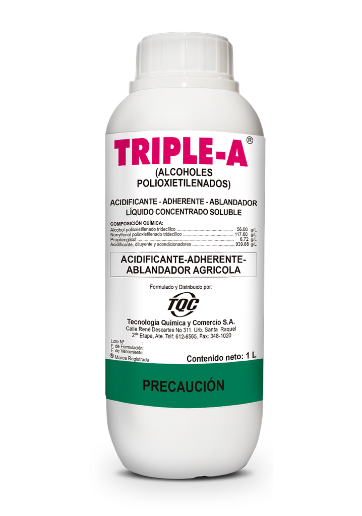 TRIPLE A X 1 LT (Acidificante)