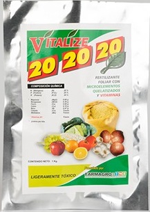 VITALIZE 20-20-20 X 1 KG (NPK. Microelementos)
