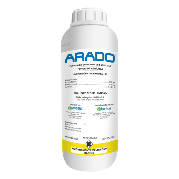 ARADO X 1 LT (CHLOROTHANIL, DIMETHOMORPH)