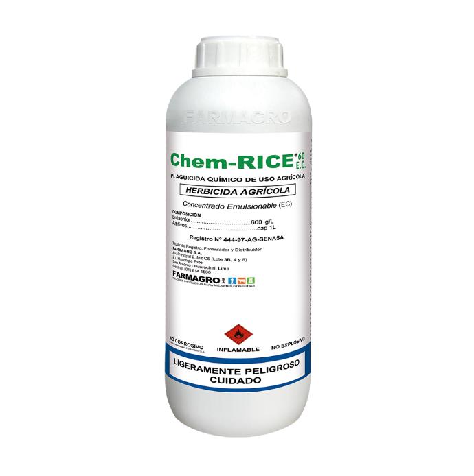 CHEM RICE 60 CE X GLN X 4 LTS (Butaclor)