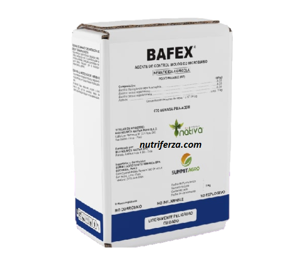 BAFEX X 5 KG (Bacillus thuringiensis, Anemophila, Bacillus cereus Bromelia, Peumo)