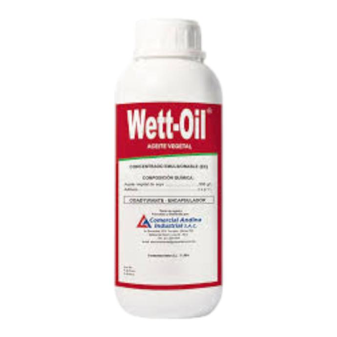 WETT OIL FCO. 1 LT (Aceite Vegetal)