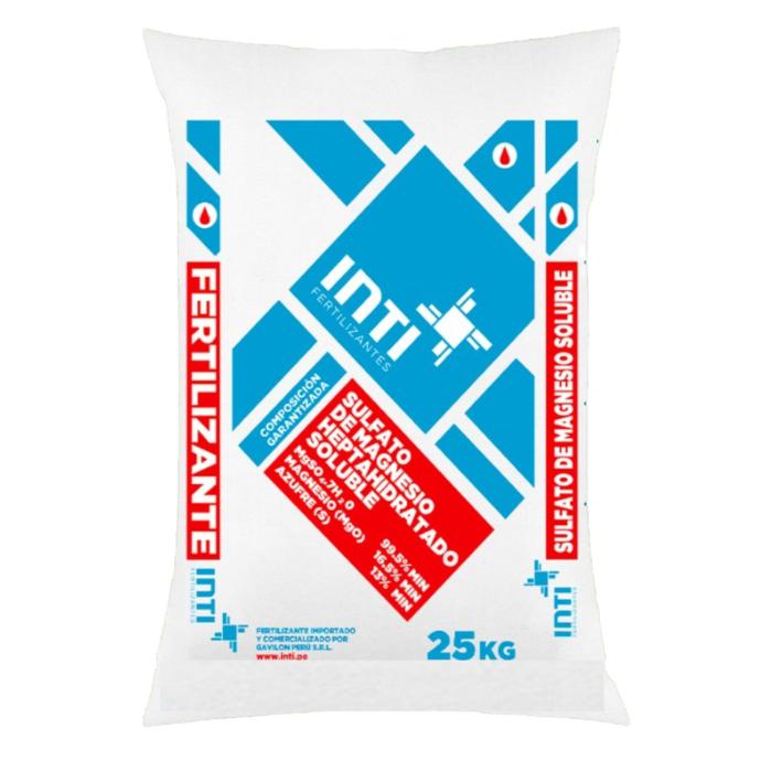 SULFATO DE MAGNESIO HEPTAHIDRATADO SOLUBLE X 25 KG