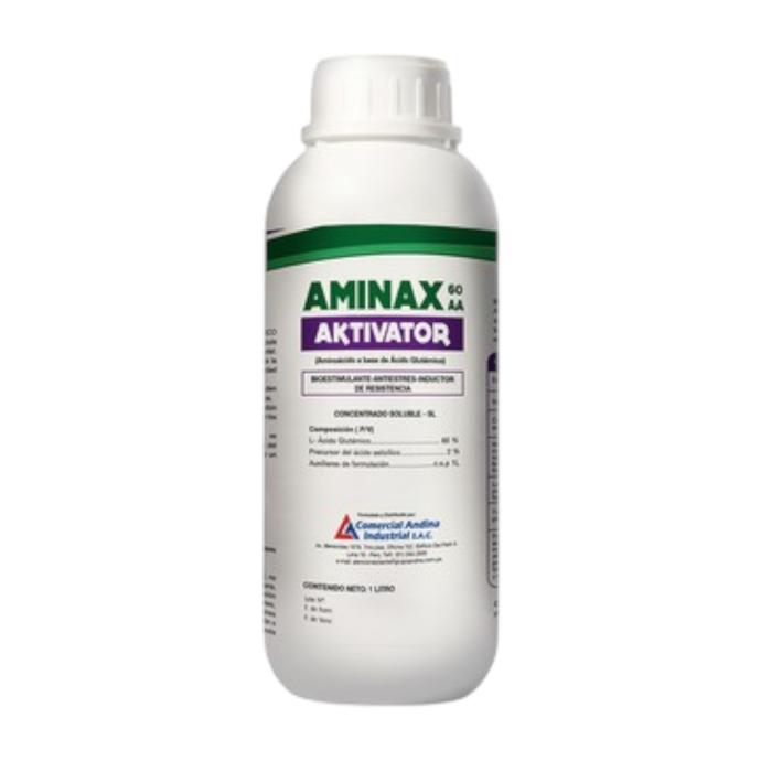 AMINAX AXTIVATOR 60 AA (Ácido L- Glutámico) X 1 LT