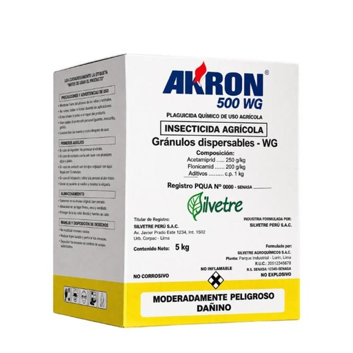 [01SIL005] AKRON 500 WG X 100 GR (Acetamiprid+Buprofezina)