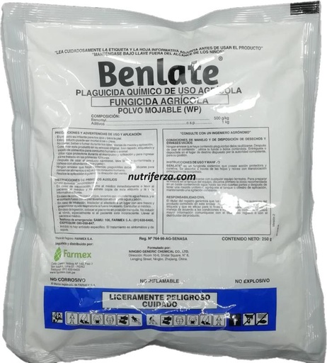 [01FAR020] BENLATE 50 WP X 250 GR (Benomil)