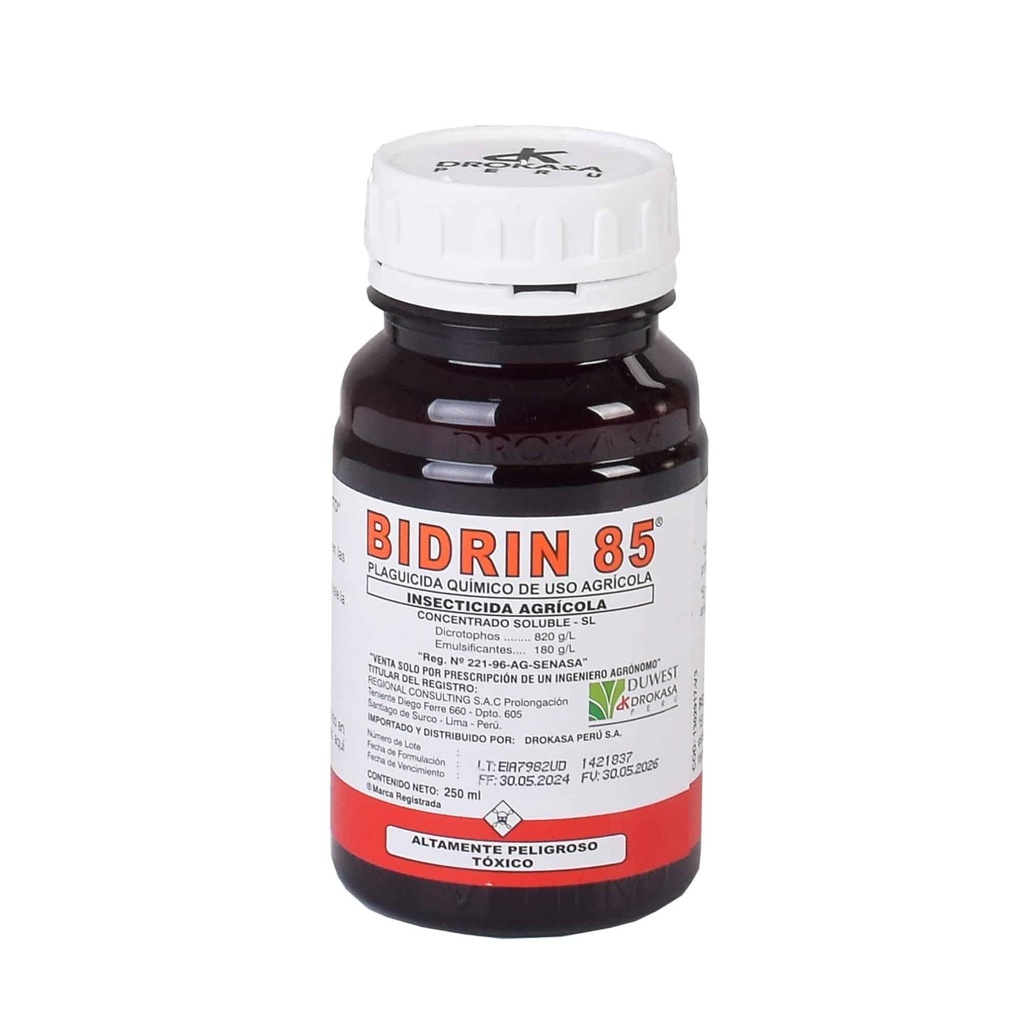 BIDRIN X 250 ML (Dicrotofos) | NUTRIFERZA