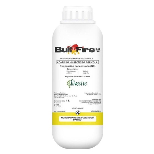 [01SIL020] BULL FIRE 240 SC X 1 LT (Clorfenapyr)
