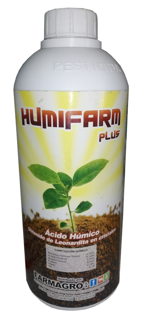HUMIFARM PLUS X 1 L (Extractos Humicos) | NUTRIFERZA