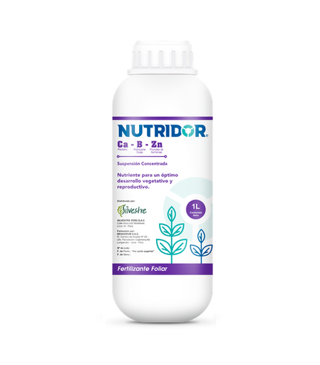 [01SIL071] NUTRIDOR CALCIO BORO ZN X 1 L. (Calcio boro zinc)