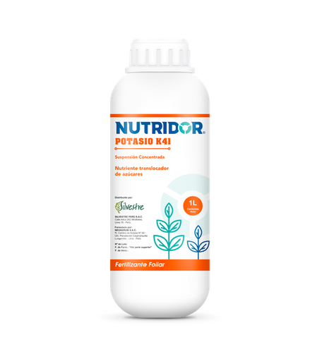 [01SIL077] NUTRIDOR POTASIO K 41 FCO. X 1 LT