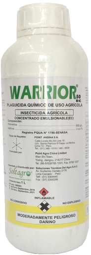 [01SOL176] WARRIOR 50 EC X 1 LT (Permetrina)