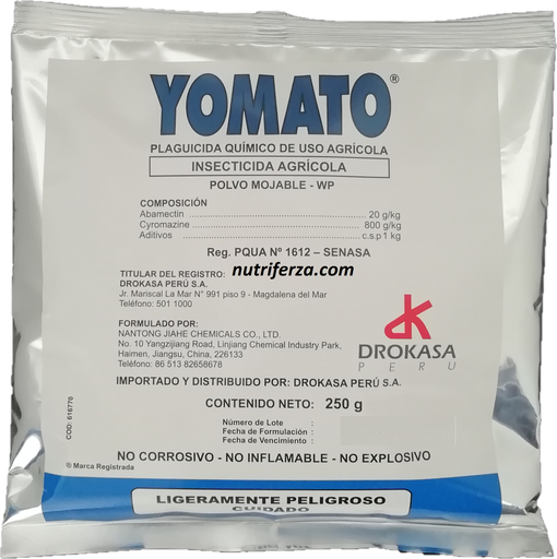 [01DRK098] YOMATO X 250 GR (Ciromazina, Abamectina)