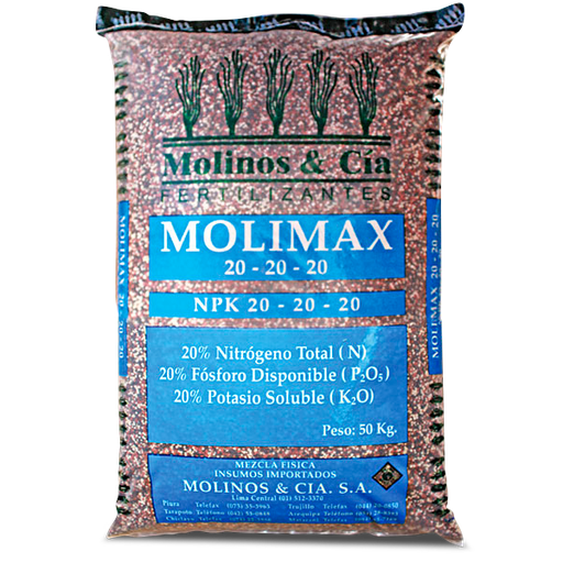 [05FRT005] FERTILIZANTE COMPUESTO NPK 20-20-20 X 50 KGS