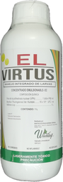 [820] EL VIRTUS X 1 LT  (Virus de la poliedrosis nuclear, Bacillus thuringiensis Var. Kurstaki.)