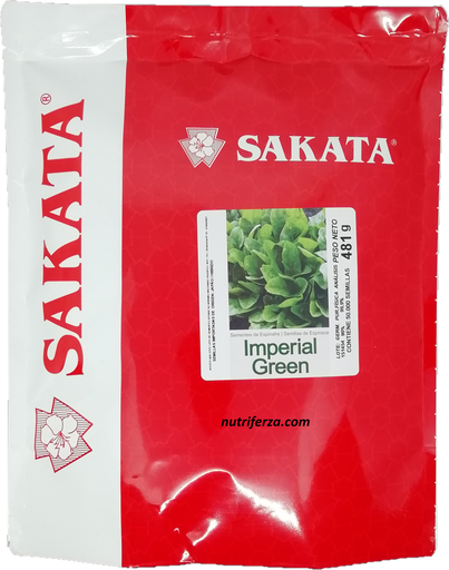 [01TQC137] SEM ESPINACA IMPERIAL GREEN 50 KS SAKATA