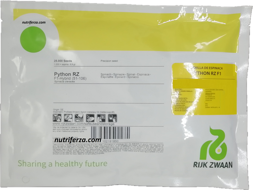 [02AYS017] ESPINACA PYTHON RZ F1 X 25 MILLAR