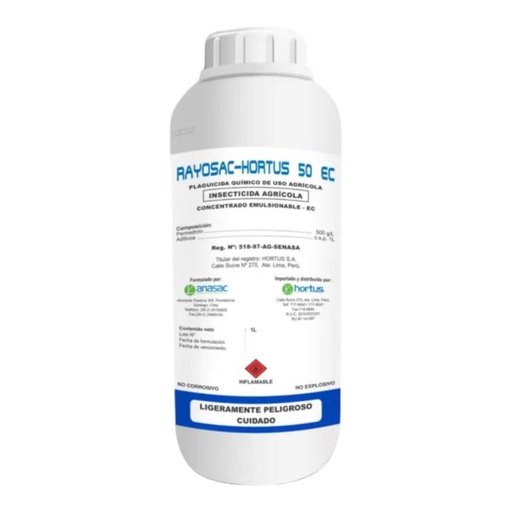 [01HOR092] RAYOSAC 50 EC X 250 ML (Permetrina)