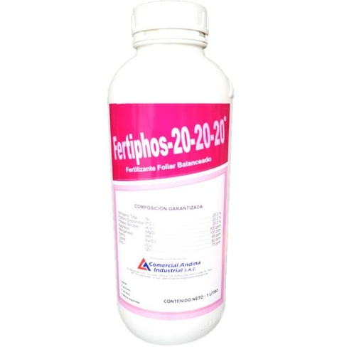 [01AND014] FERTIPHOS 20-20-20 X 1 LT (Nutriente Foliar)