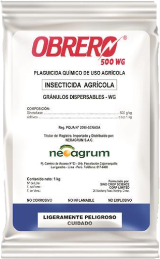 [01NEA068] OBRERO 500 WG X 100 GR (Dinotefuran)
