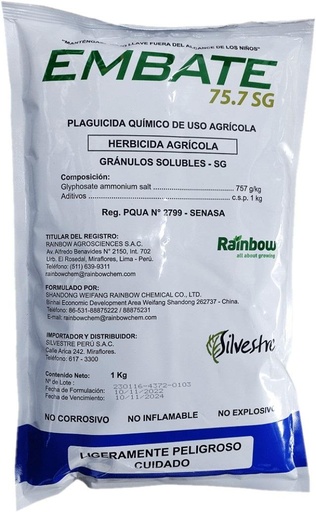 [01SIL044] EMBATE 75.7 SG X 1 KG (Glifosato)
