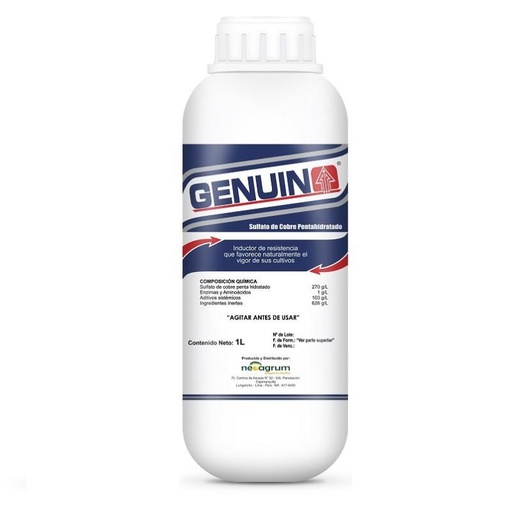 [01NE123] GENUINO X 1 LT (Sulfato de cobre pentahidratado 27 %)