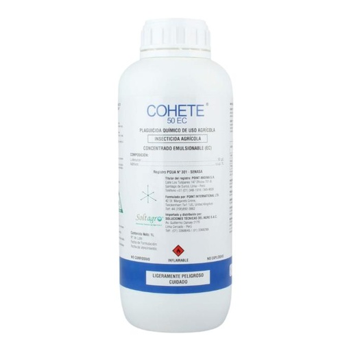 [01SOL124] COHETE 50 EC x 1 LT (Lufenuron)